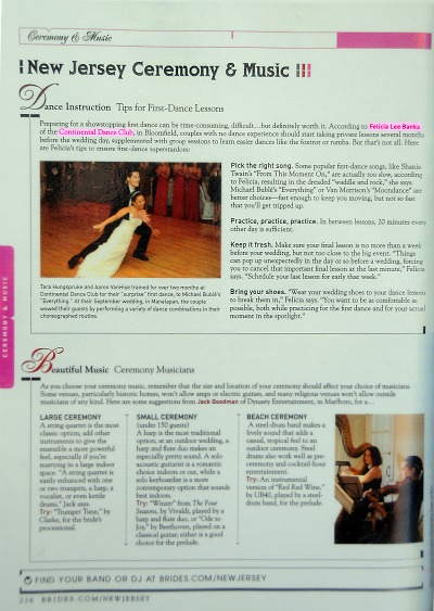 NJ Magazine Dancing